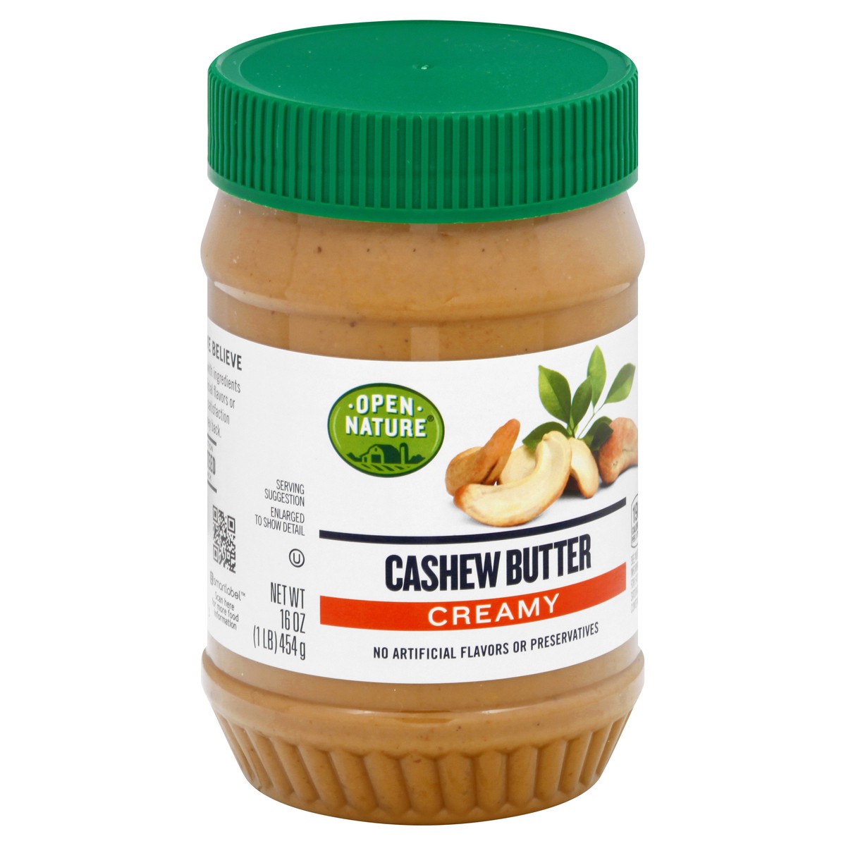 slide 12 of 12, Open Nature Cashew Butter Creamy - 16 Oz, 16 oz