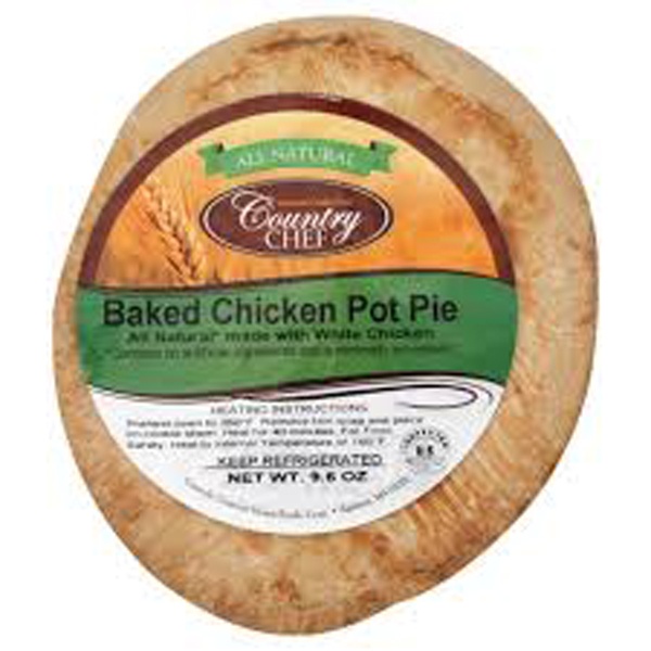 slide 1 of 1, Country Chef All Natural Chicken Pot Pie, 9.5 oz