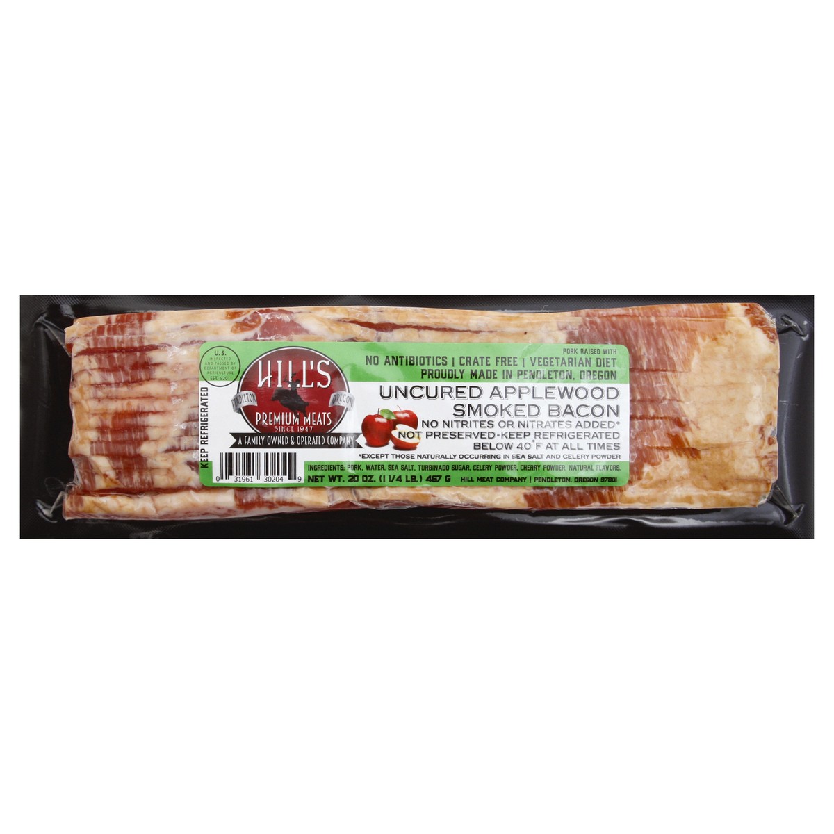 slide 7 of 7, Hills Smoked Bacon 20 oz, 20 oz