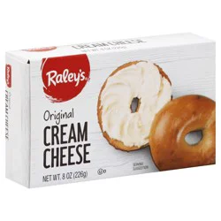Raley's Cream Cheese, Original 8 oz