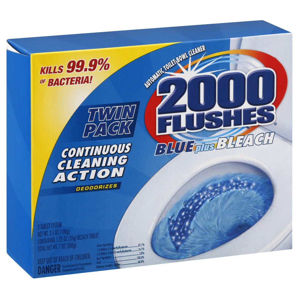 slide 2 of 11, 2000 Flushes Toilet Bowl Cleaner 2 oz, 2 oz