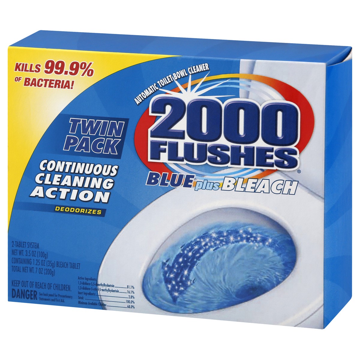 slide 10 of 11, 2000 Flushes Toilet Bowl Cleaner 2 oz, 2 oz
