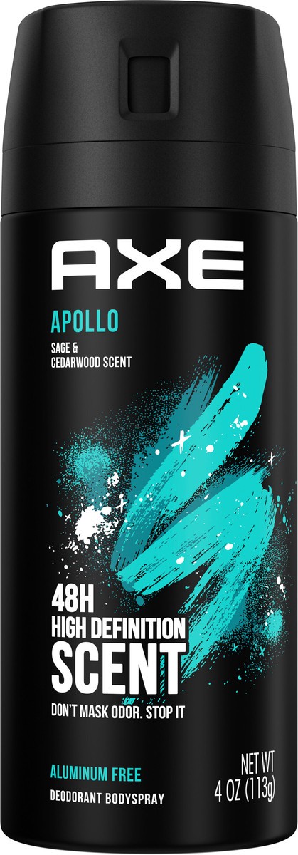 slide 7 of 9, AXE Apollo Body Spray Deodorant Sage & Cedarwood, 