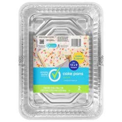 Simply Done Cake Pans with Lids 2 ea