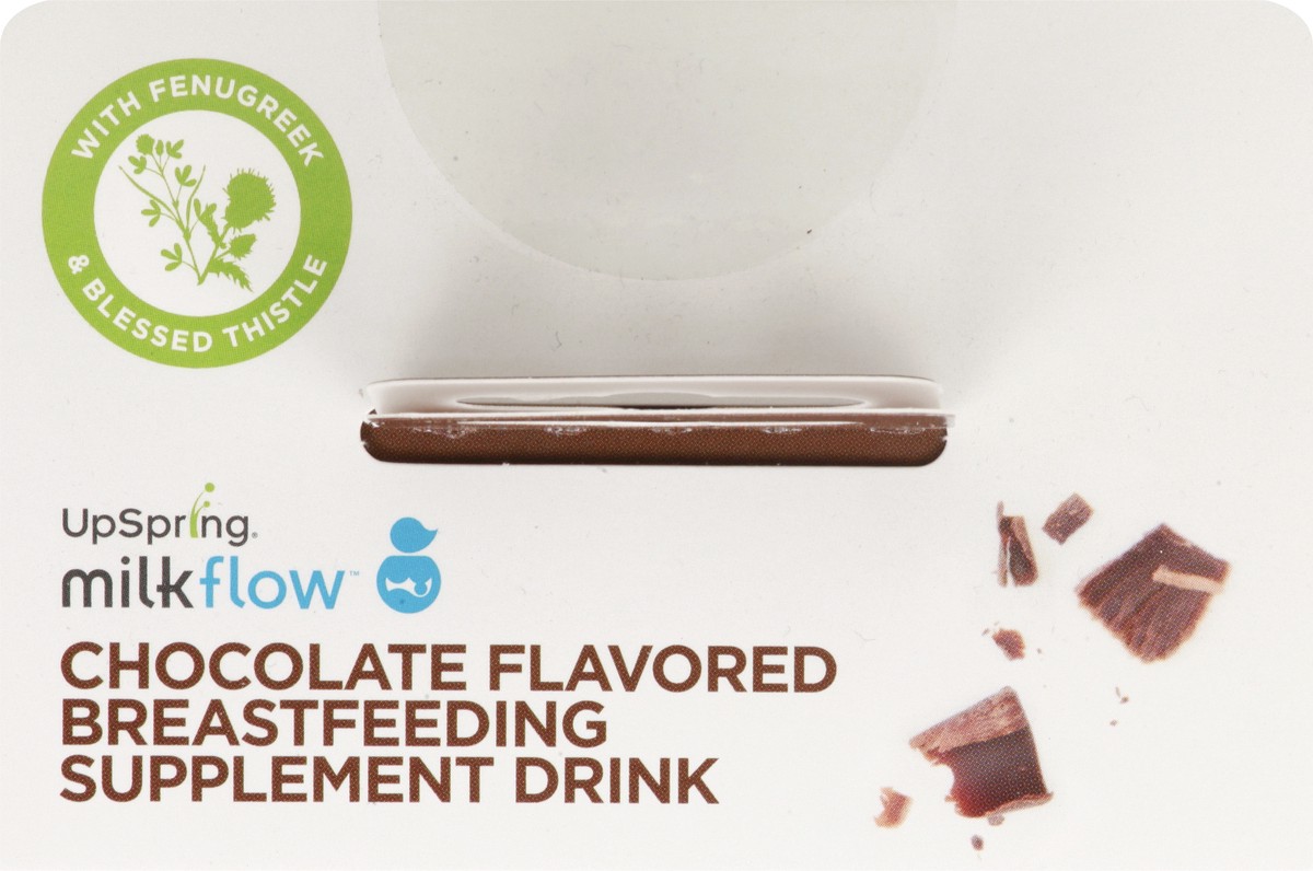 slide 11 of 13, Milkflow Chocolate Flavored Breastfeeding Supplement Drink 18 ea, 18 ct