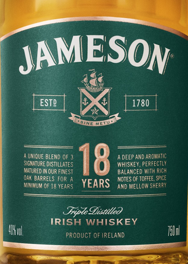 slide 2 of 4, Jameson Irish Whiskey Jameson Limited Reserve 18 Year Old Irish Whiskey 750mL Bottle, 750 ml