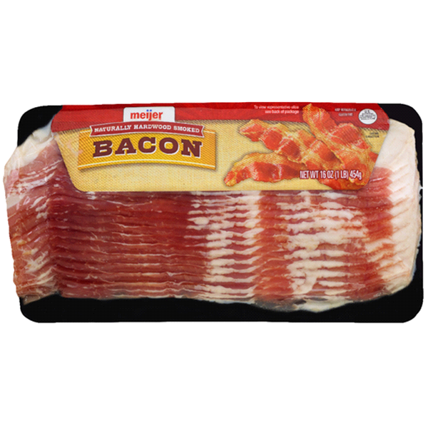 Meijer Hardwood Smoked Bacon 16 oz Shipt