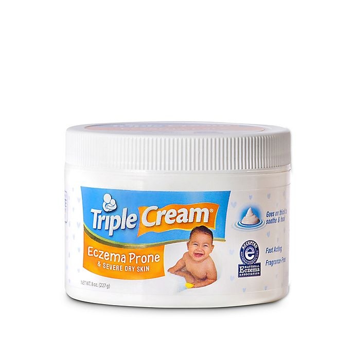 slide 1 of 1, Triple Paste Triple Cream Eczema/Severe Dry Skin Cream, 8 oz