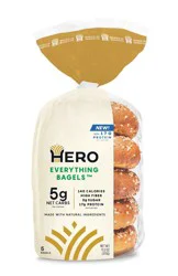 Hero Bread Everything Bagel 5Pc