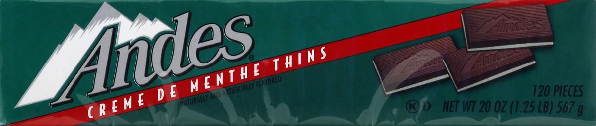 slide 2 of 11, Andes Thins Creme De Menthe Chocolate 120 ea, 120 ct