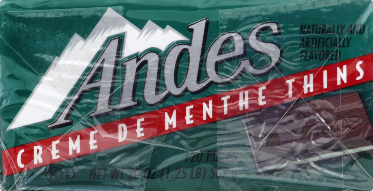 slide 6 of 11, Andes Thins Creme De Menthe Chocolate 120 ea, 120 ct