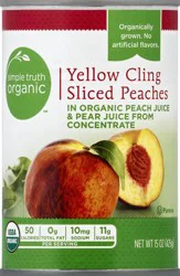 Simple Truth Organic Peaches 15 oz