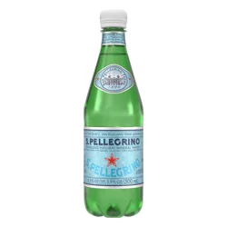 S.Pellegrino Sparkling Natural Mineral Water, 16.9 Fl Oz (0.5 L) Plastic Bottle