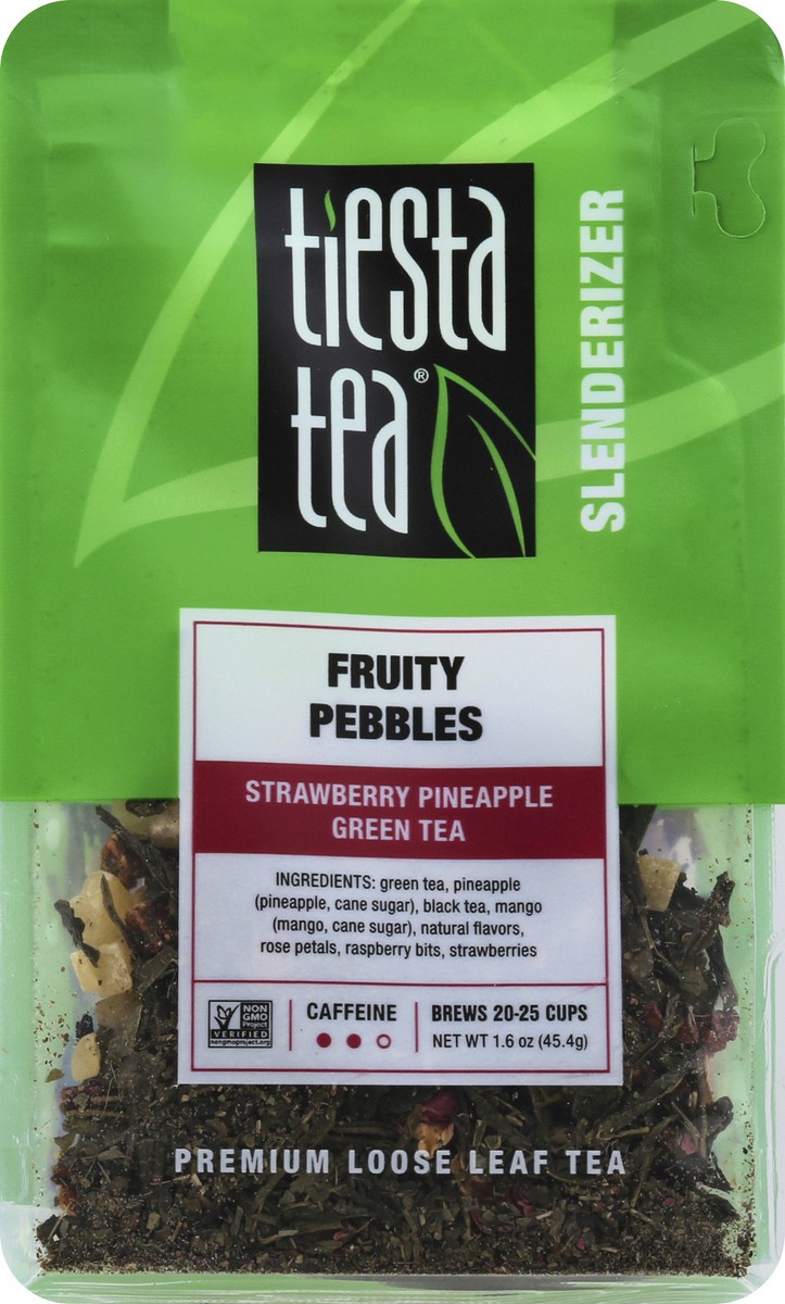 slide 4 of 9, Tiesta Tea Slenderizer Fruity Pebbles Green Tea- 1.6 oz, 1.6 oz