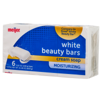 slide 13 of 19, Meijer Bar Soap White, 6 ct