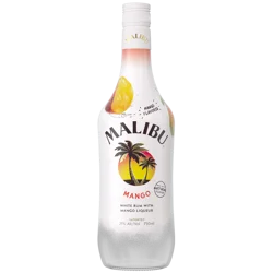 Malibu Flavored Caribbean Rum with Mango Liqueur 750mL Bottle
