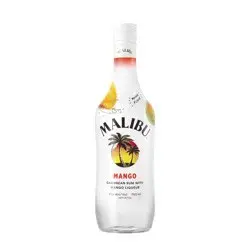Malibu Caribbean Rum with Mango Flavored Liqueur 750mL, 42 Proof