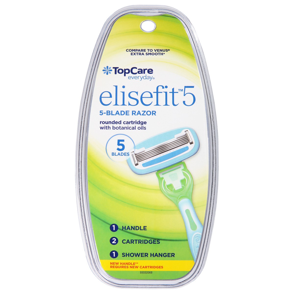 slide 1 of 9, Topcare Razor Elise Fits Women, 1 ct