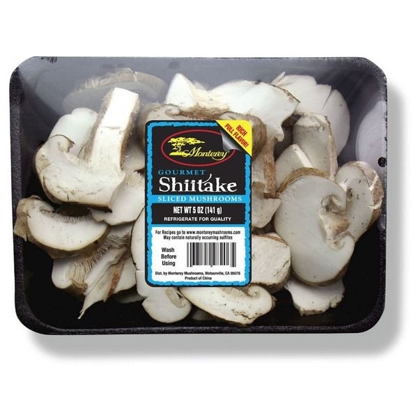 slide 1 of 1, Monterey Sliced Shiitake Mushrooms, 5 oz