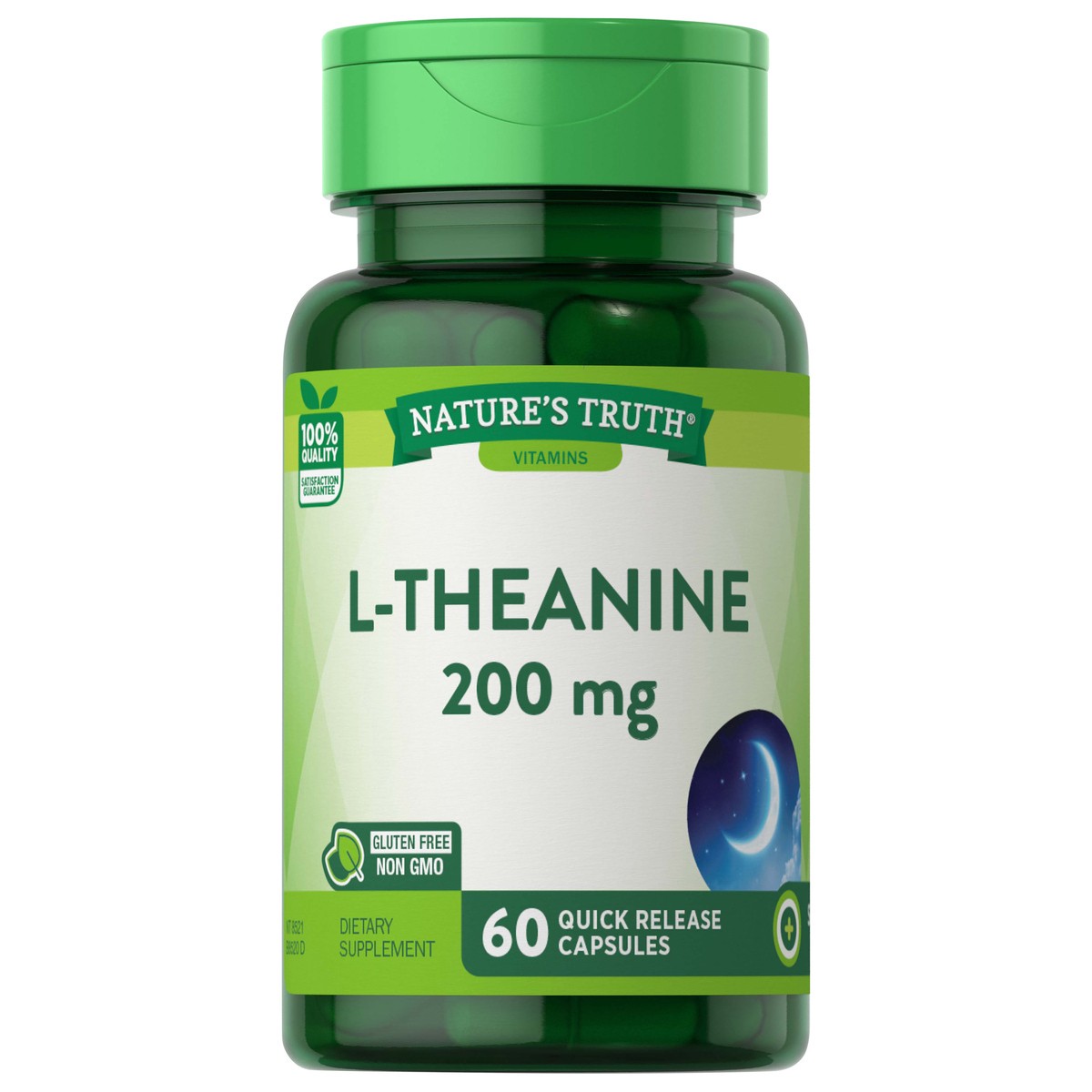 slide 1 of 5, Nature's Truth L-Theanine 200 mg, 60 ct