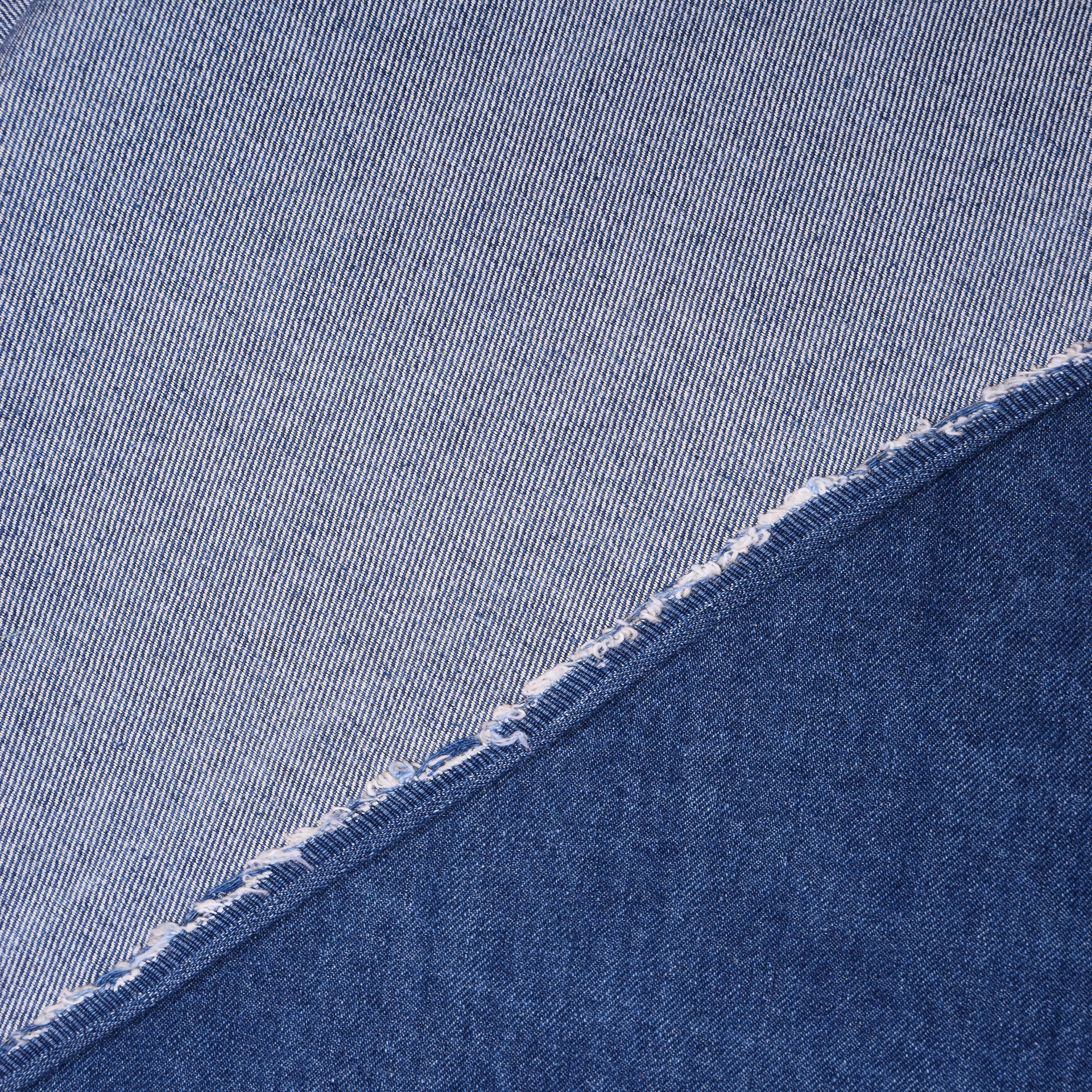 slide 3 of 4, Feldman Denim Cotton Fabric, 58 in