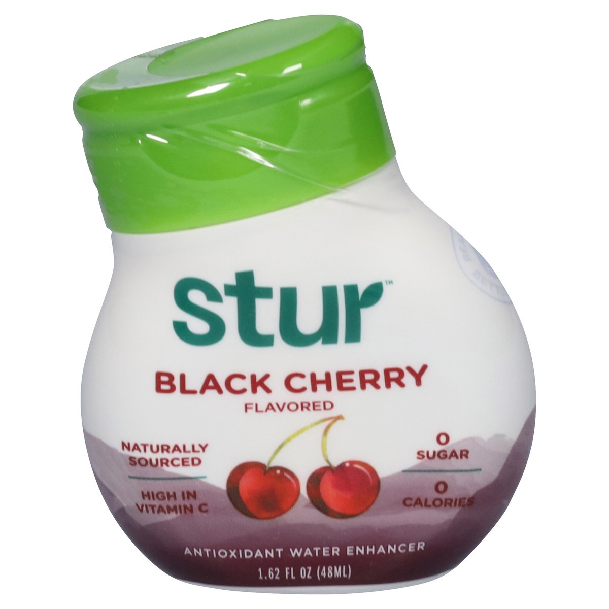 slide 1 of 9, Stur Antioxidant Water Enhancer, Black Cherry- 1.62 fl oz, 1.62 fl oz