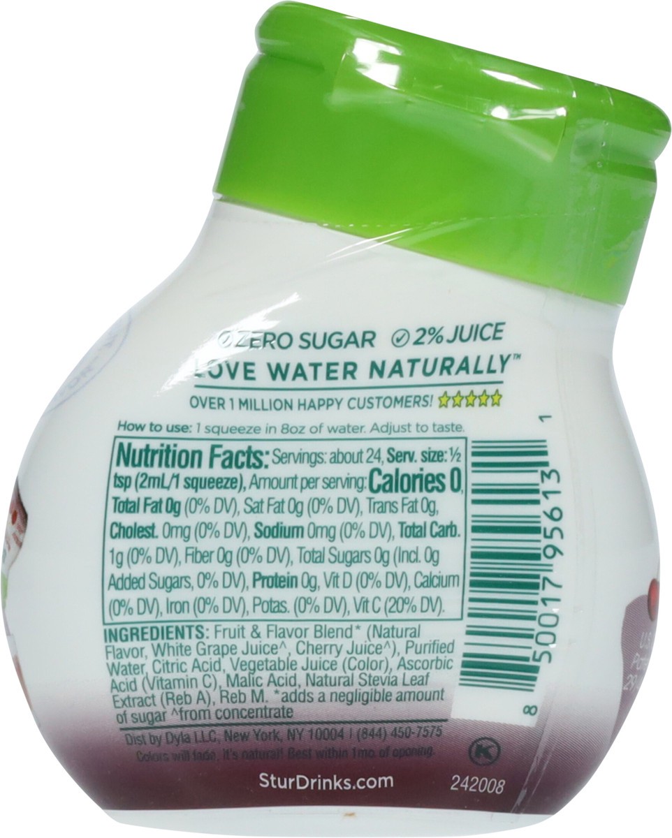 slide 7 of 9, Stur Antioxidant Water Enhancer, Black Cherry- 1.62 fl oz, 1.62 fl oz