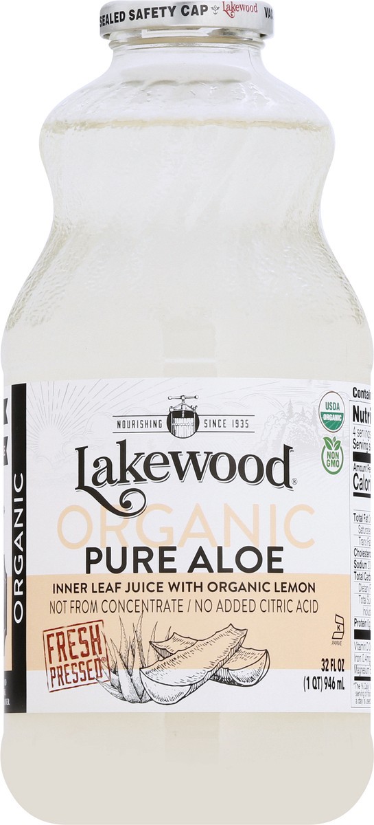 slide 1 of 9, Lakewood Organic Pure Aloe Juice 32 oz, 32 oz