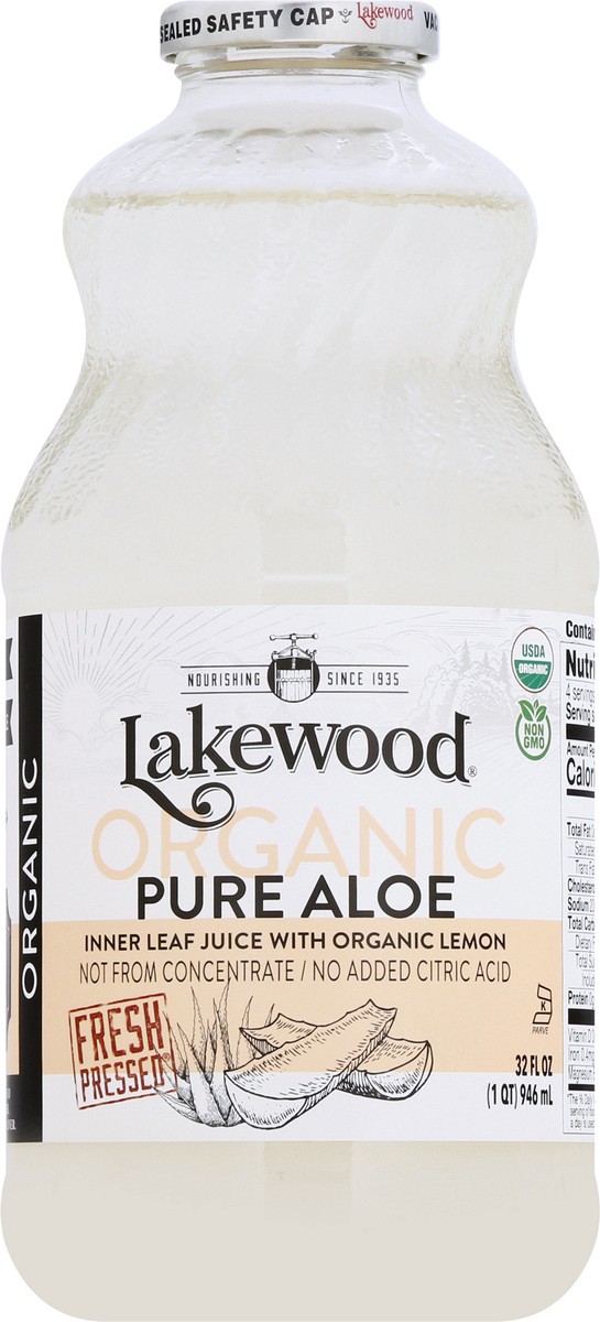 slide 6 of 9, Lakewood Organic Pure Aloe Juice 32 oz, 32 oz