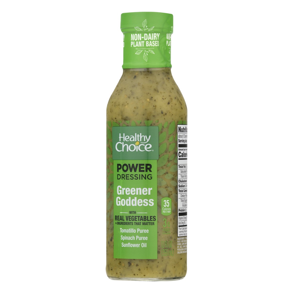 slide 3 of 10, Healthy Choice Greener Goddess Dressing 12 oz, 12 oz