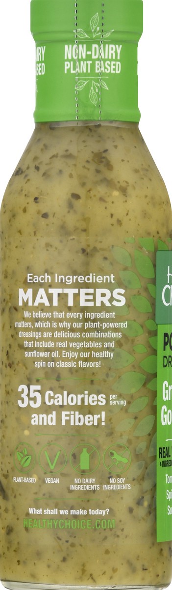 slide 7 of 10, Healthy Choice Greener Goddess Dressing 12 oz, 12 oz