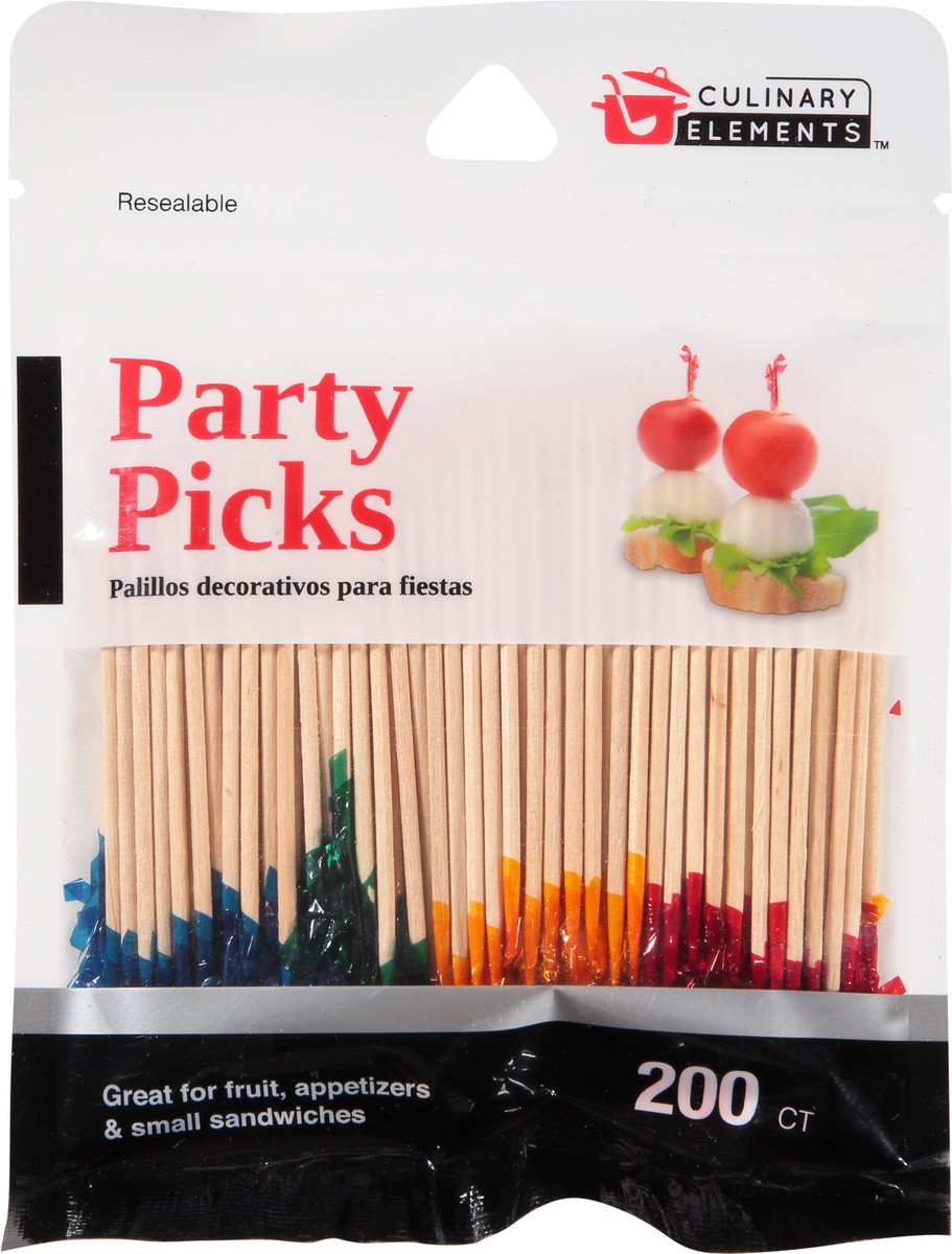 slide 6 of 12, Culinary Elements Party Picks, 200 ct