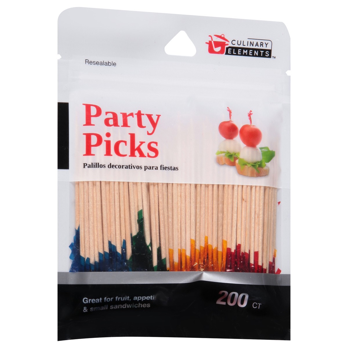 slide 9 of 12, Culinary Elements Party Picks, 200 ct