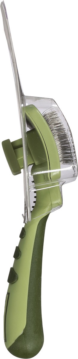 slide 6 of 11, Safari by Coastal Cat Self-Cleaning Slicker Brush, No Color, One Size (7" L x 3.25" W), 1 ct