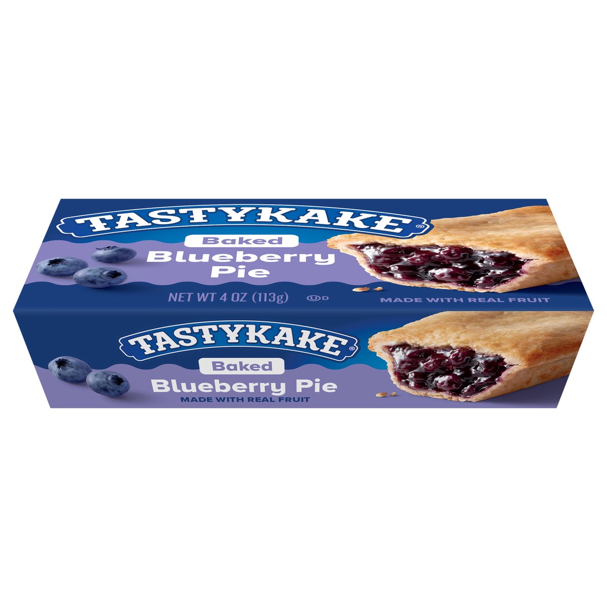 slide 3 of 13, Tastykake Blueberry Baked Pie 4 oz. Box, 4 oz