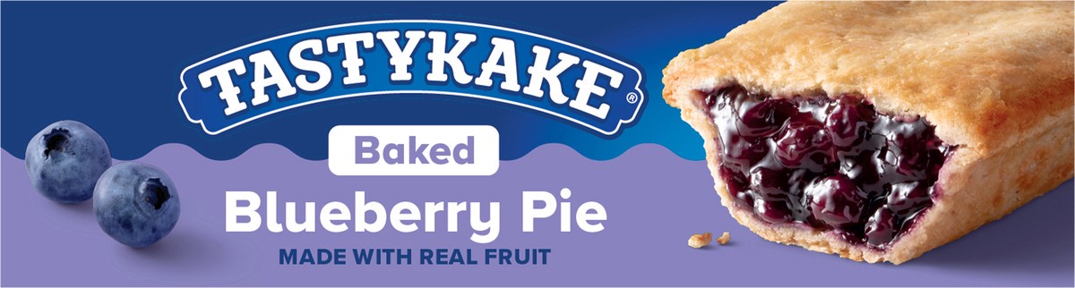 slide 12 of 13, Tastykake Blueberry Baked Pie 4 oz. Box, 4 oz