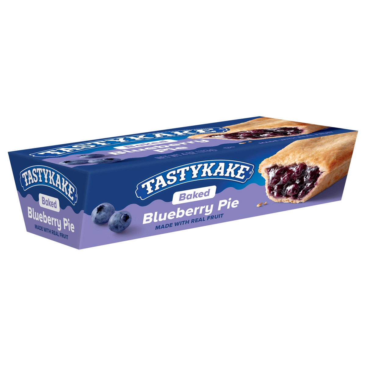 slide 6 of 13, Tastykake Blueberry Baked Pie 4 oz. Box, 4 oz