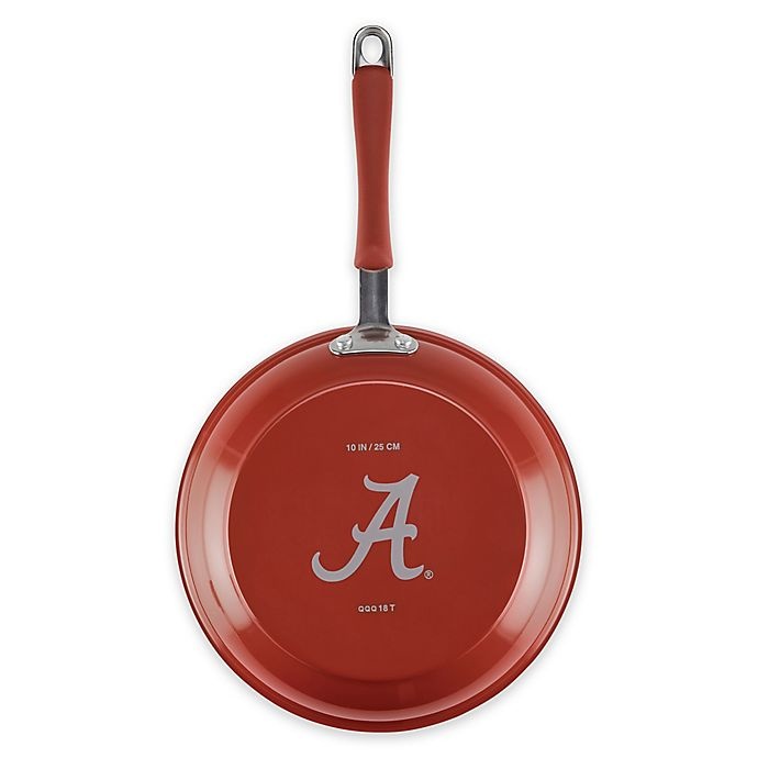 slide 1 of 6, NCAA University of Alabama Sizzle'n Score Skillet, 10 in