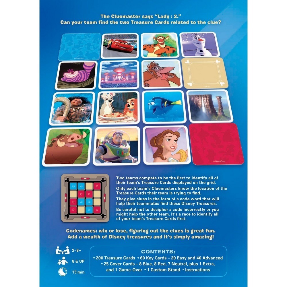 slide 5 of 6, The Op Games Disney Codenames Board Game, 1 ct