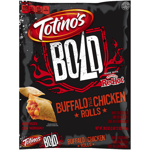 slide 1 of 1, Totino's Pizza Rolls Buffalo Style Chicken, 39.2 oz