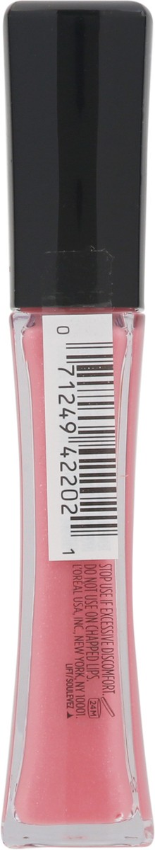 slide 8 of 9, L'Oréal Infallible Pro Gloss Plump Lip Gloss With Hyaluronic Acid, Gleam, 1 ct