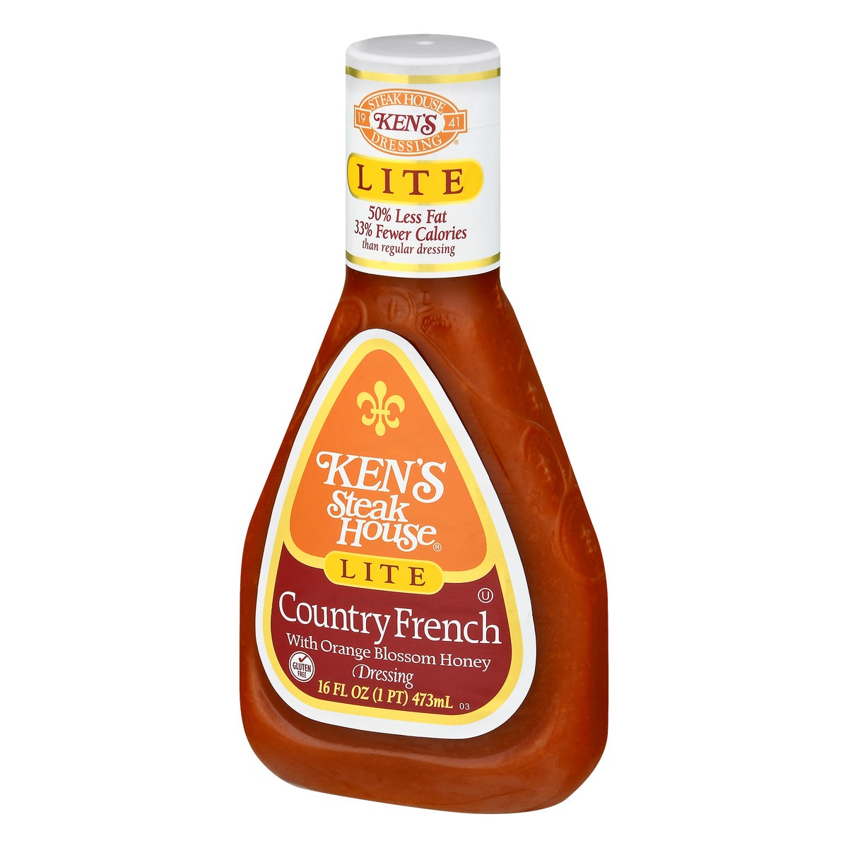 slide 3 of 9, Ken's Steak House Kens Lite Cntry French Dressing, 16 fl oz