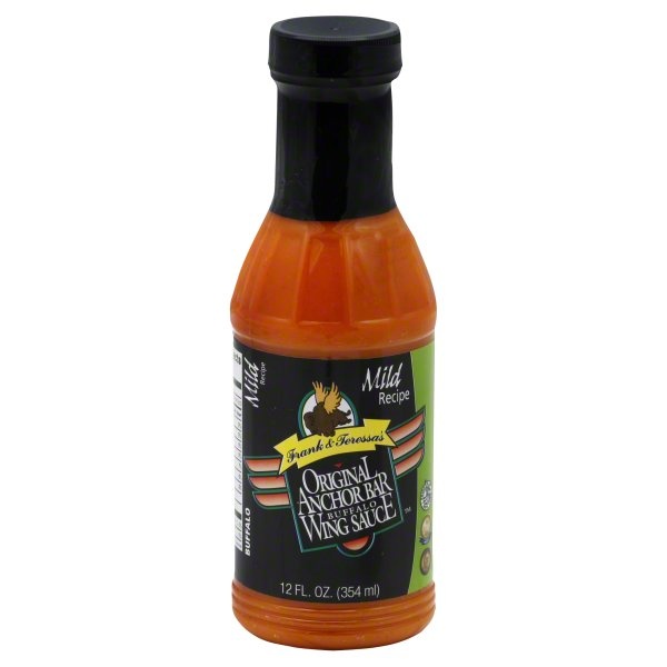 slide 1 of 1, Anchor Bar Buffalo Wing Sauce - Mild, 12 fl oz