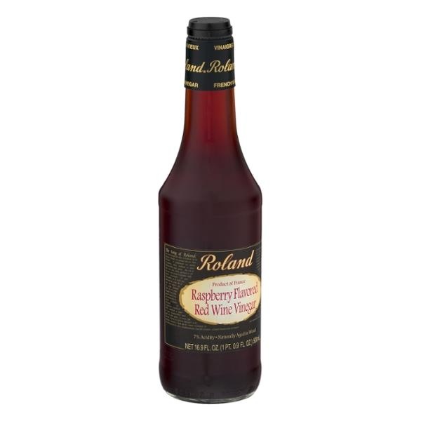 slide 1 of 1, Roland Raspberry Flavored Red Wine Vinegar, 16.9 fl oz