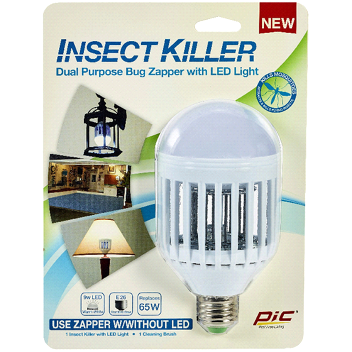 slide 1 of 6, Bugables Insect Killer Led Bulb, 1 ct