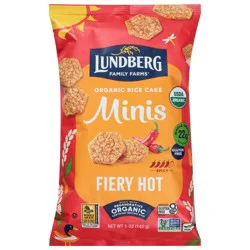 Lundberg Family Farms Organic Fiery Hot Rice Cake 5 oz