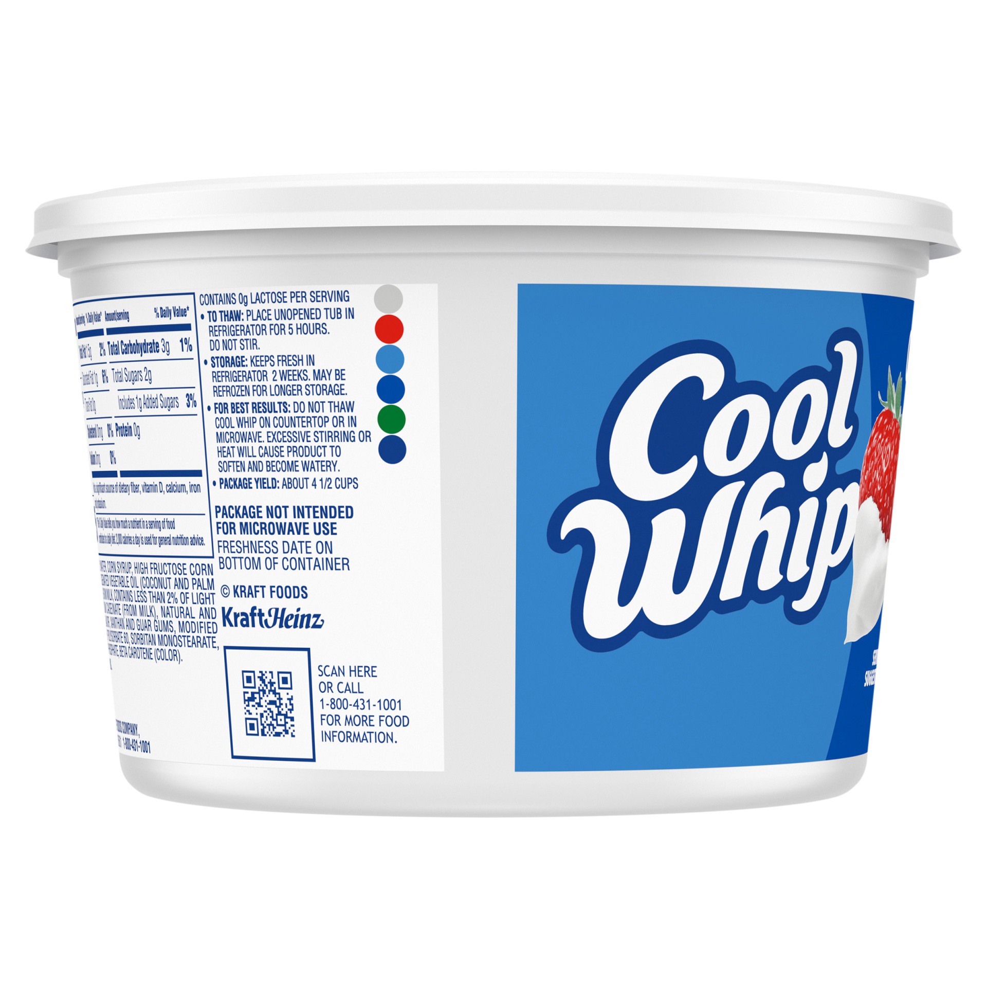 slide 2 of 6, Cool Whip Original Whipped Topping, 12 oz Tub, 12 oz