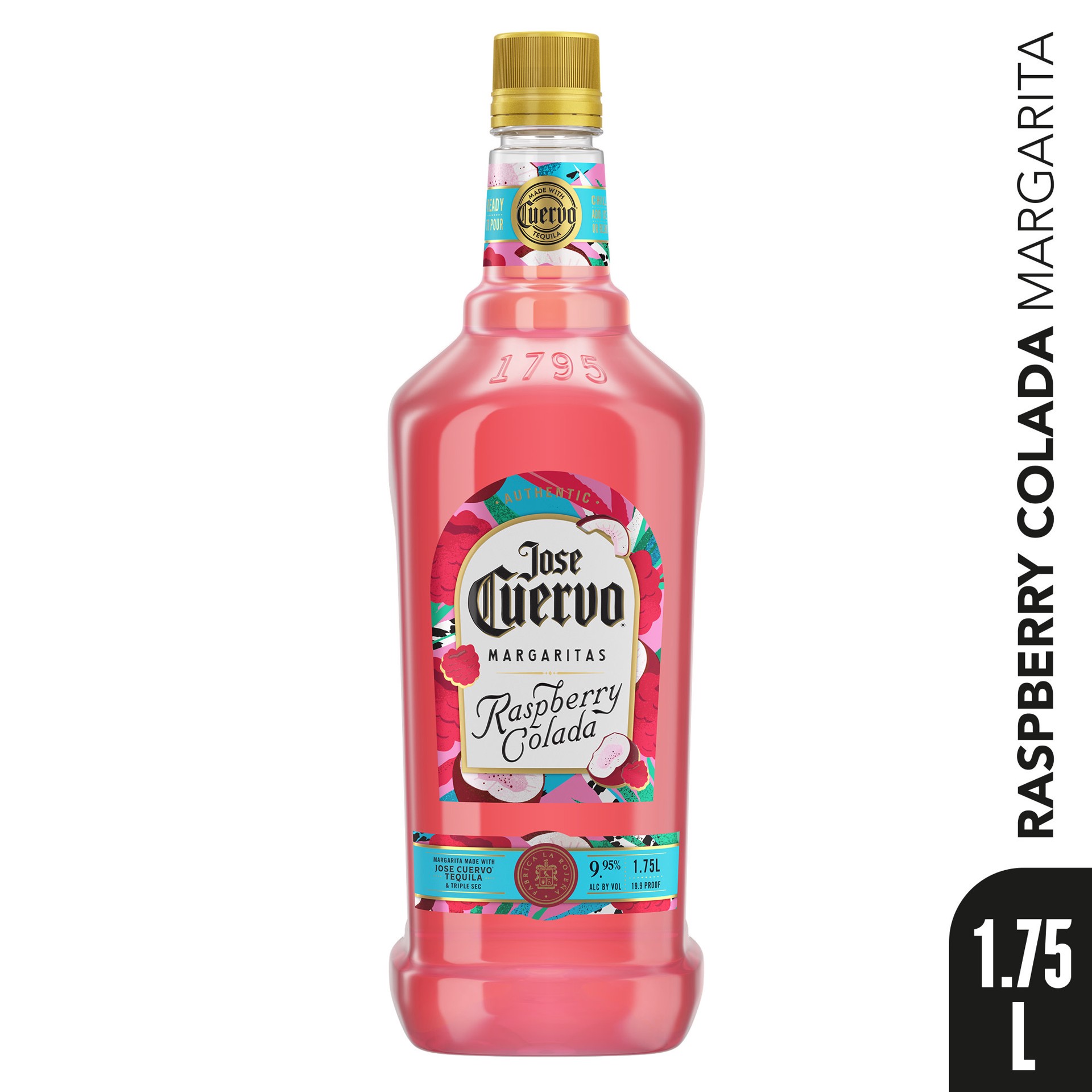 slide 8 of 10, Jose Cuervo Raspberry Colada Cocktail Mixer 1.75 l, 1.75 liter