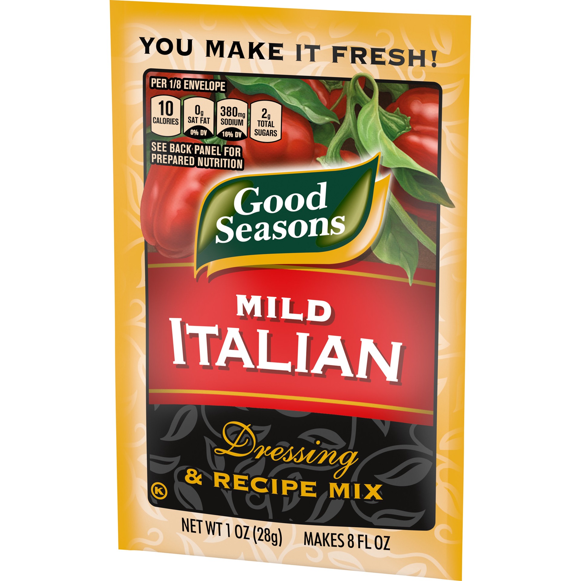 slide 2 of 5, Good Seasons Mild Italian Dressing & Recipe Seasoning Mix, 1 oz Packet, 1 oz