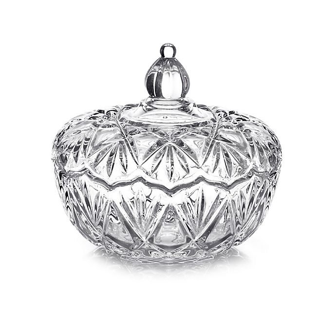 slide 1 of 1, Mikasa Saturn Covered Candy Dish, 1 ct